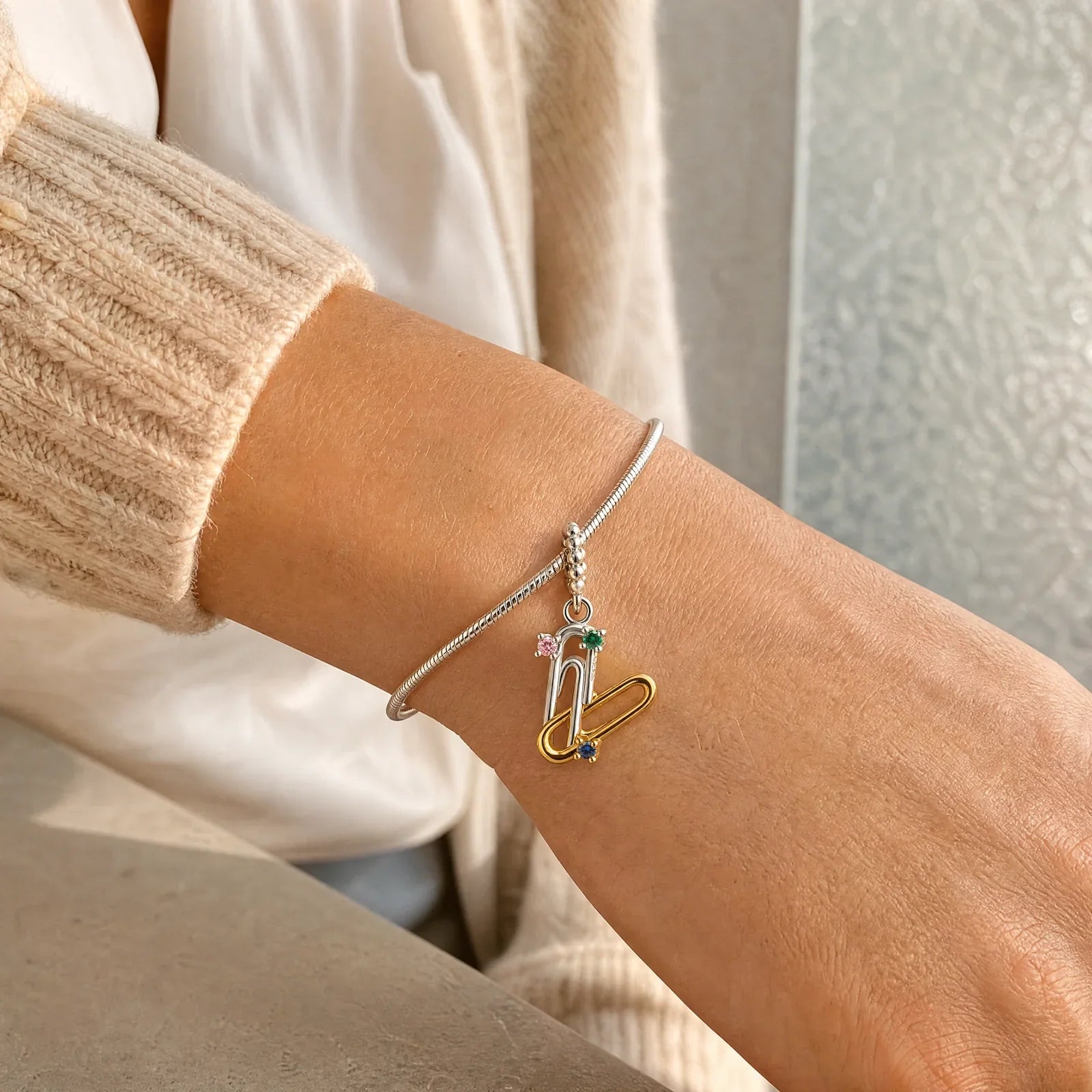 Skull Lighter Charm worn lifestyle