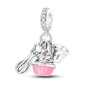 CALEO Charm - Baking Cupcake & Whisk