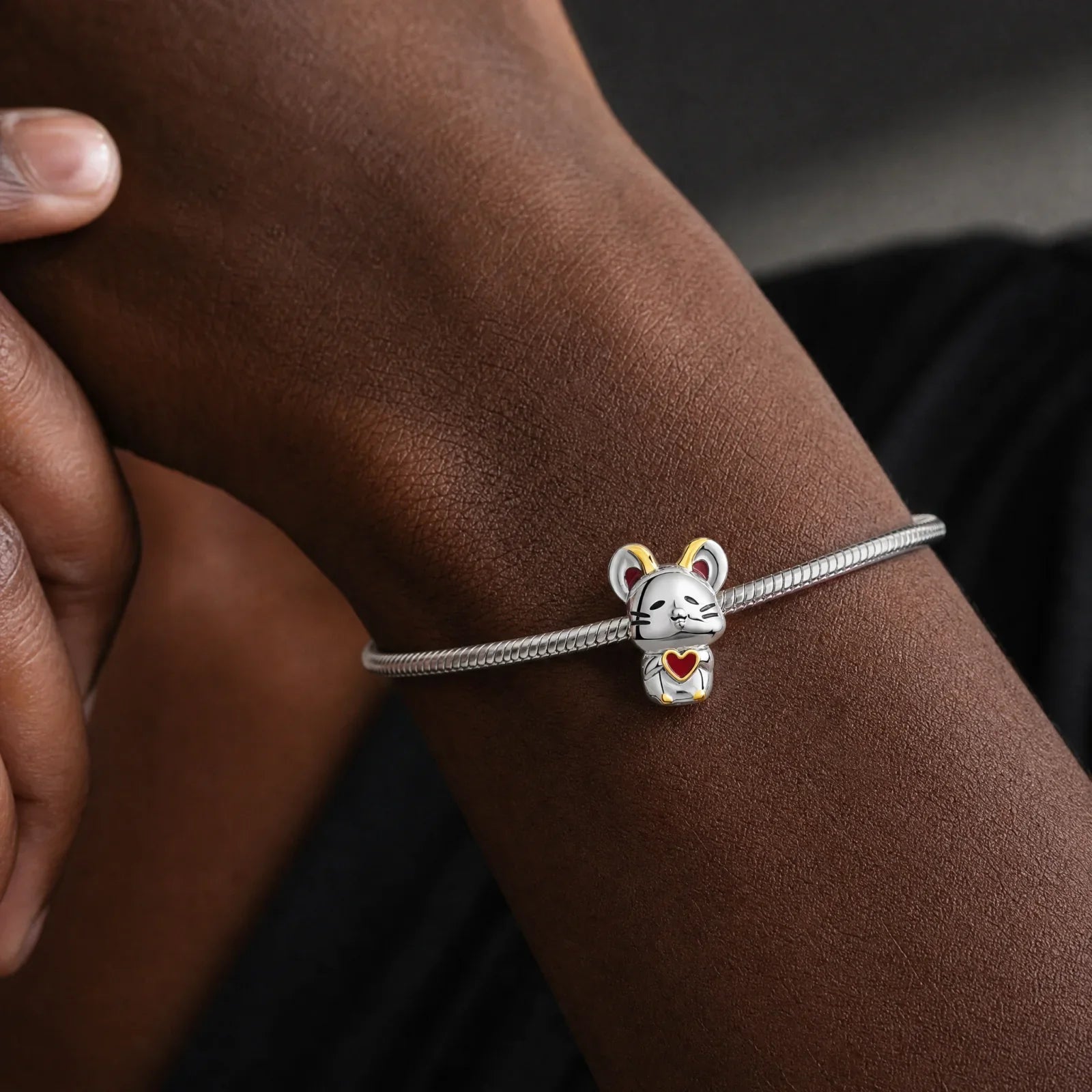 Chinese Zodiac Rat Charm lifestyle jewelry photo