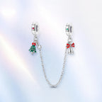 CALEO colorful charms pastel gallery image - Christmas Tree & Bell Safety Chain - colorful-bg-christmas-tree-and-bell-safety-chain - 2026-07-26
