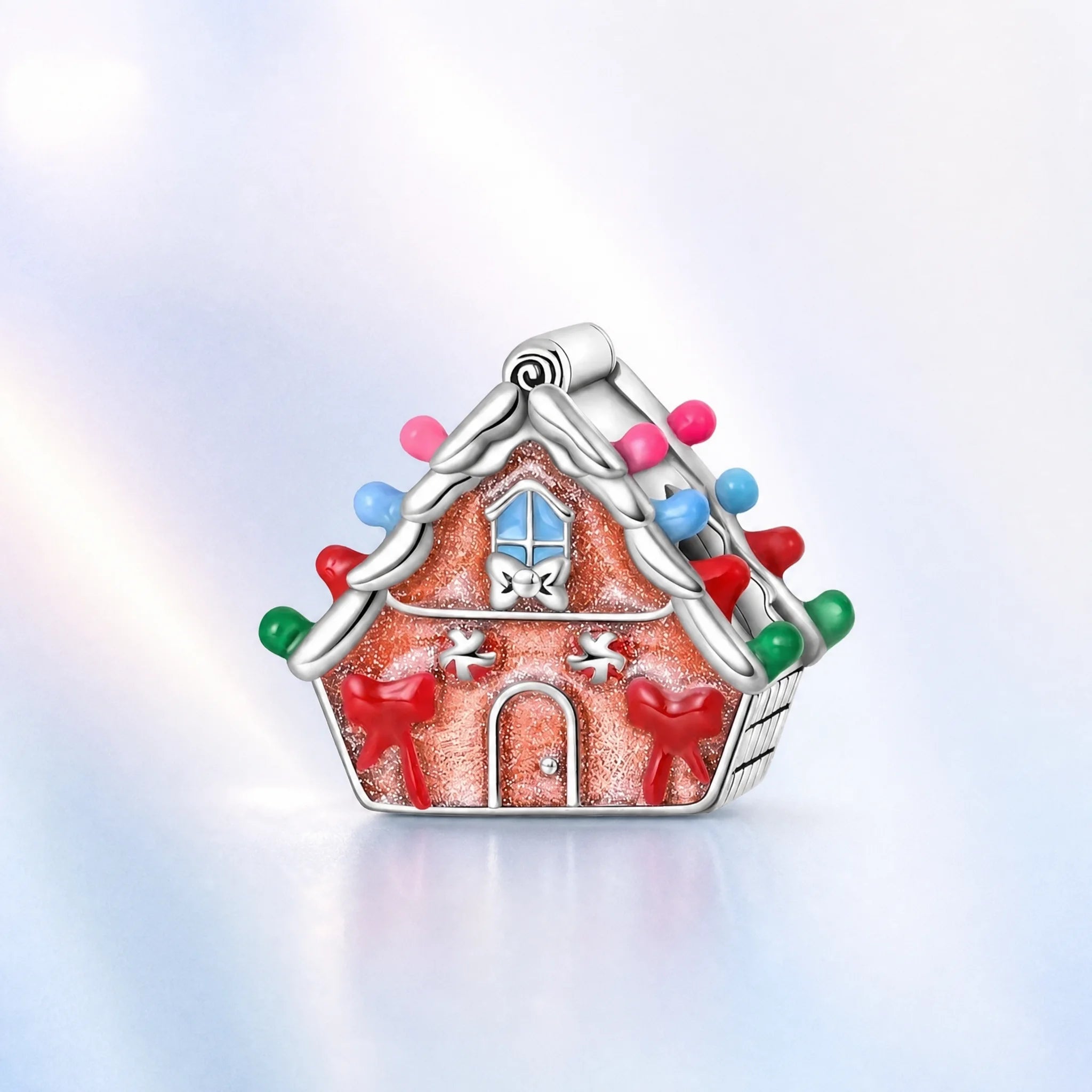 CALEO colorful charms pastel gallery image - Gingerbread House Charm - colorful-bg-gingerbread-house-charm - 2026-07-26