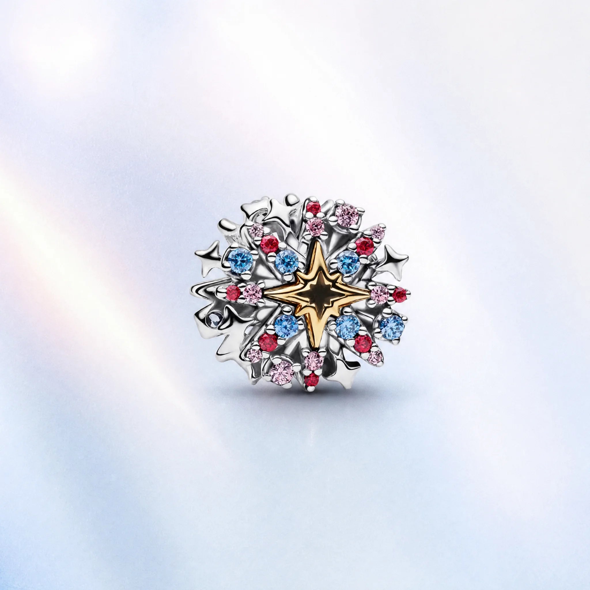 CALEO colorful charms pastel gallery image - Silver Multicolor Starburst Bead Charm - colorful-bg-silver-multicolor-starburst-bead-charm - 2026-07-26