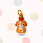 CALEO colorful background gallery image - Brown Dog Mini Pendant Charm - colorful-screenshot-bg-ref02-brown-dog-mini-pendant-charm - 2026-07-26