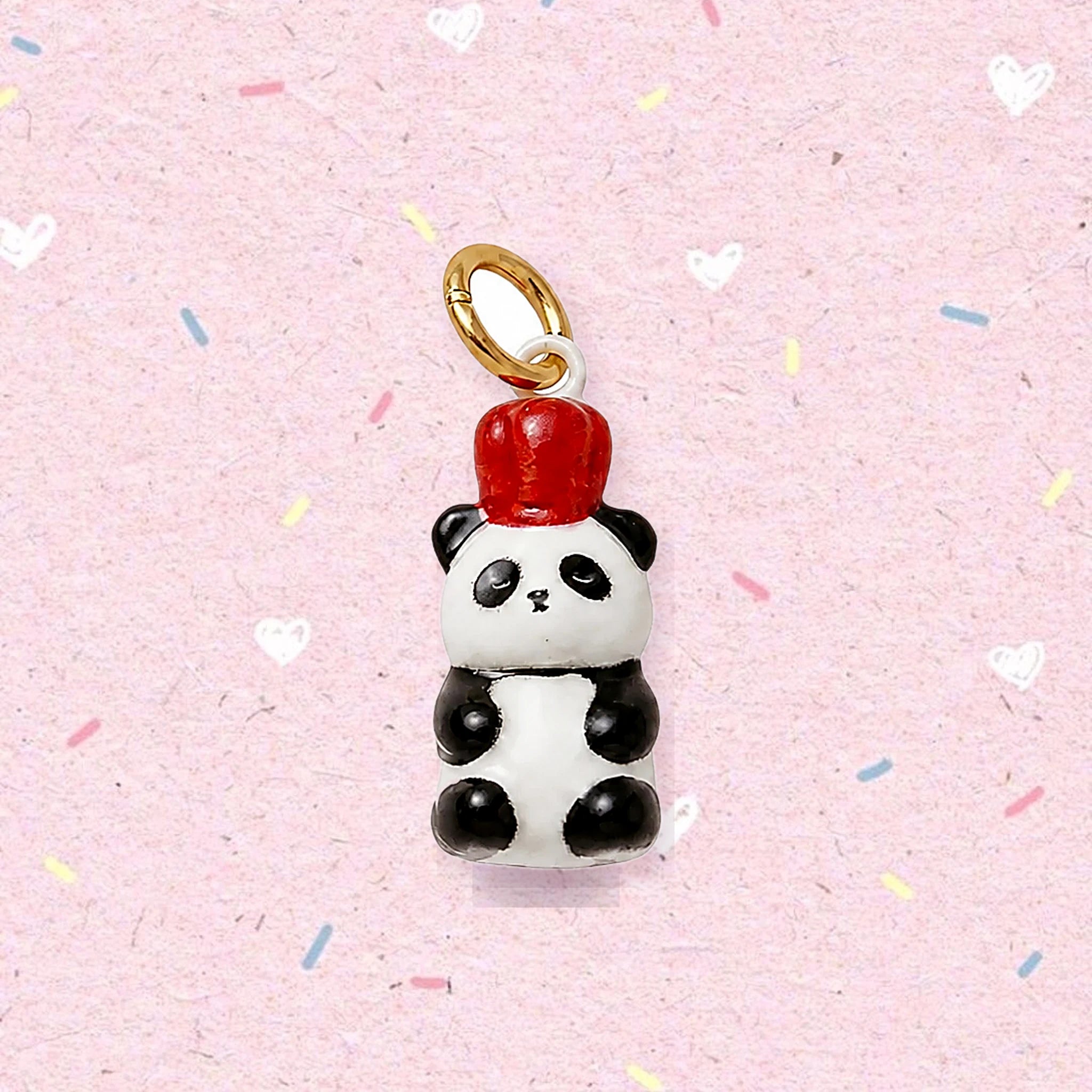 CALEO colorful background gallery image - Panda Mini Pendant Charm - colorful-screenshot-bg-ref03-panda-mini-pendant-charm - 2026-07-26