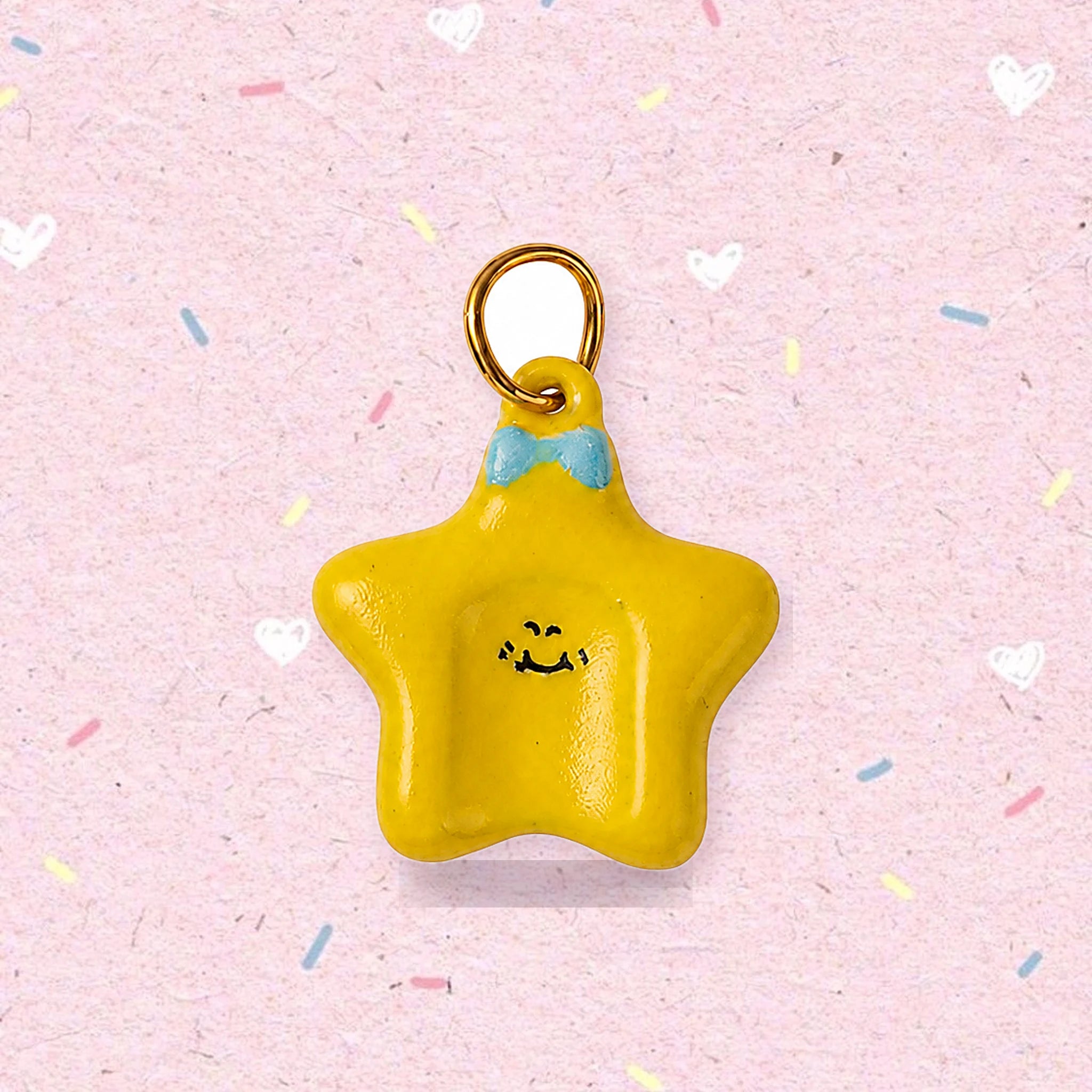 CALEO colorful background gallery image - Smiling Star Pendant Charm - colorful-screenshot-bg-ref03-smiling-star-pendant-charm - 2026-07-26