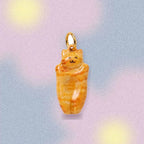 CALEO colorful background gallery image - Ginger Lucky Cat Pendant Charm - colorful-screenshot-bg-ref07-ginger-lucky-cat-pendant-charm - 2026-07-26
