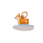 CALEO clean white thumbnail - Corgi Surf Pendant Charm - 2026-07-24