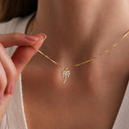 CALEO lifestyle necklace image - Crystal Palm Tree Dangle Charm - 2026-07-22