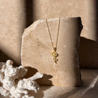 CALEO lifestyle necklace image - Crystal Rose Pendant Charm - 2026-07-22