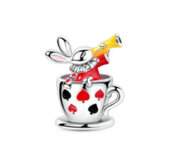 CALEO Charm - Wonderland Rabbit Teacup
