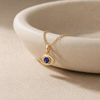 CALEO dangle lifestyle image - Gold Blue Evil Eye Dangle Charm - dangle-one-thumb-ref01-gold-blue-evil-eye-dangle-charm - 2026-07-24