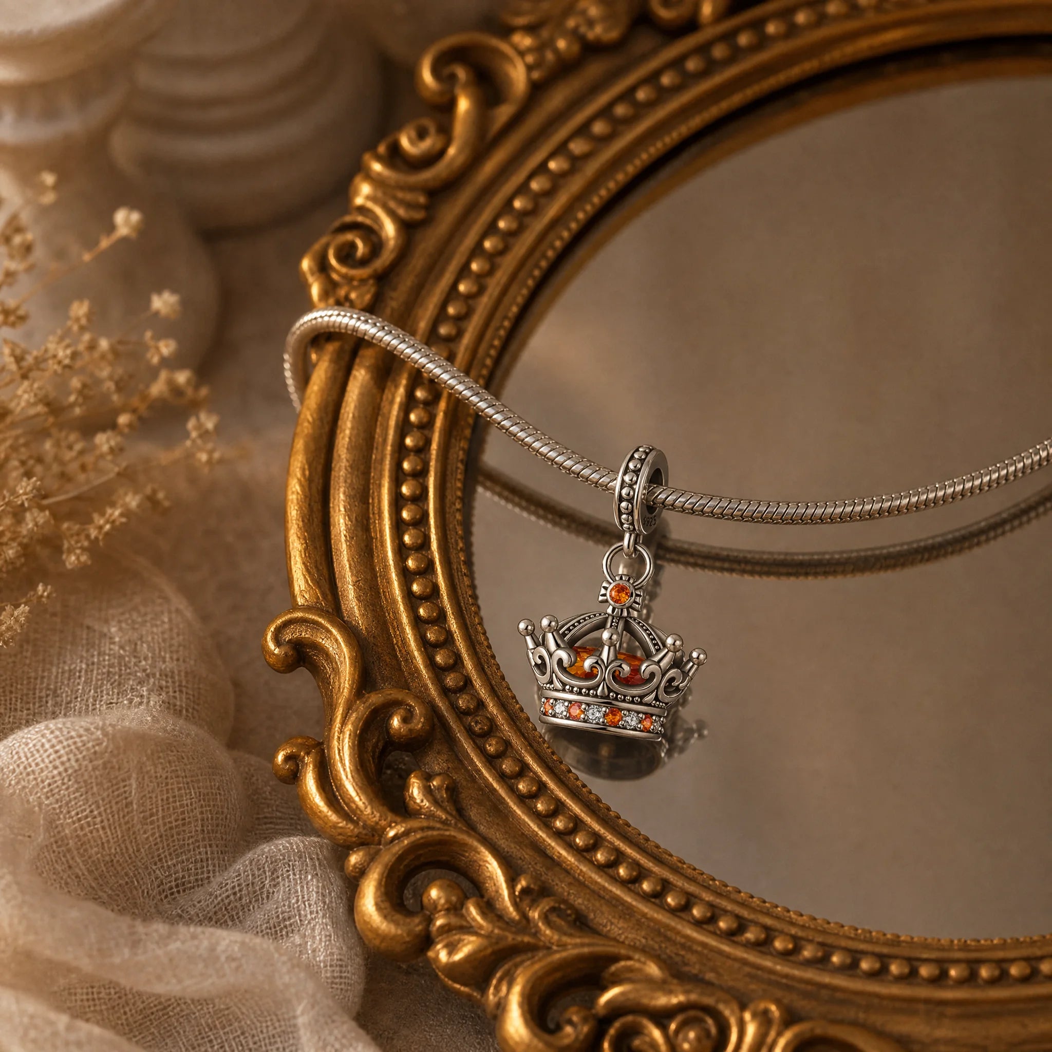 CALEO dangle lifestyle image - Royal Crown Dangle Charm - dangle-one-thumb-ref02-royal-crown-dangle-charm - 2026-07-24