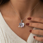 CALEO dangle lifestyle image - Sister Power Heart Dangle Charm - dangle-one-thumb-ref03-sister-power-heart-dangle-charm - 2026-07-24