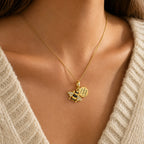 CALEO dangle lifestyle image - Gold Bee Love Dangle Charm - dangle-one-thumb-ref04-gold-bee-love-dangle-charm - 2026-07-24