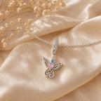 CALEO dangle lifestyle image - Pink Angel Wing Heart Dangle Charm - dangle-one-thumb-ref07-pink-angel-wing-heart-dangle-charm - 2026-07-24