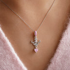 CALEO dangle lifestyle image - Pink Crystal Drop Dangle Charm - dangle-one-thumb-ref08-pink-crystal-drop-dangle-charm - 2026-07-24