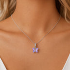 CALEO dangle lifestyle image - Purple Butterfly Crystal Dangle Charm - dangle-one-thumb-ref10-purple-butterfly-crystal-dangle-charm - 2026-07-24