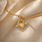 CALEO dangle lifestyle image - Gold Love Heart Locket Dangle Charm - dangle-one-thumb-ref18-gold-love-heart-locket-dangle-charm - 2026-07-24