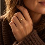 Double Initial Name Ring — moody knit lifestyle