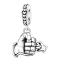 CALEO Charm - Father & Child Fist Bump