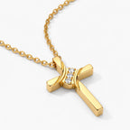 Endless Grace Cross Necklace - thumbnail gold