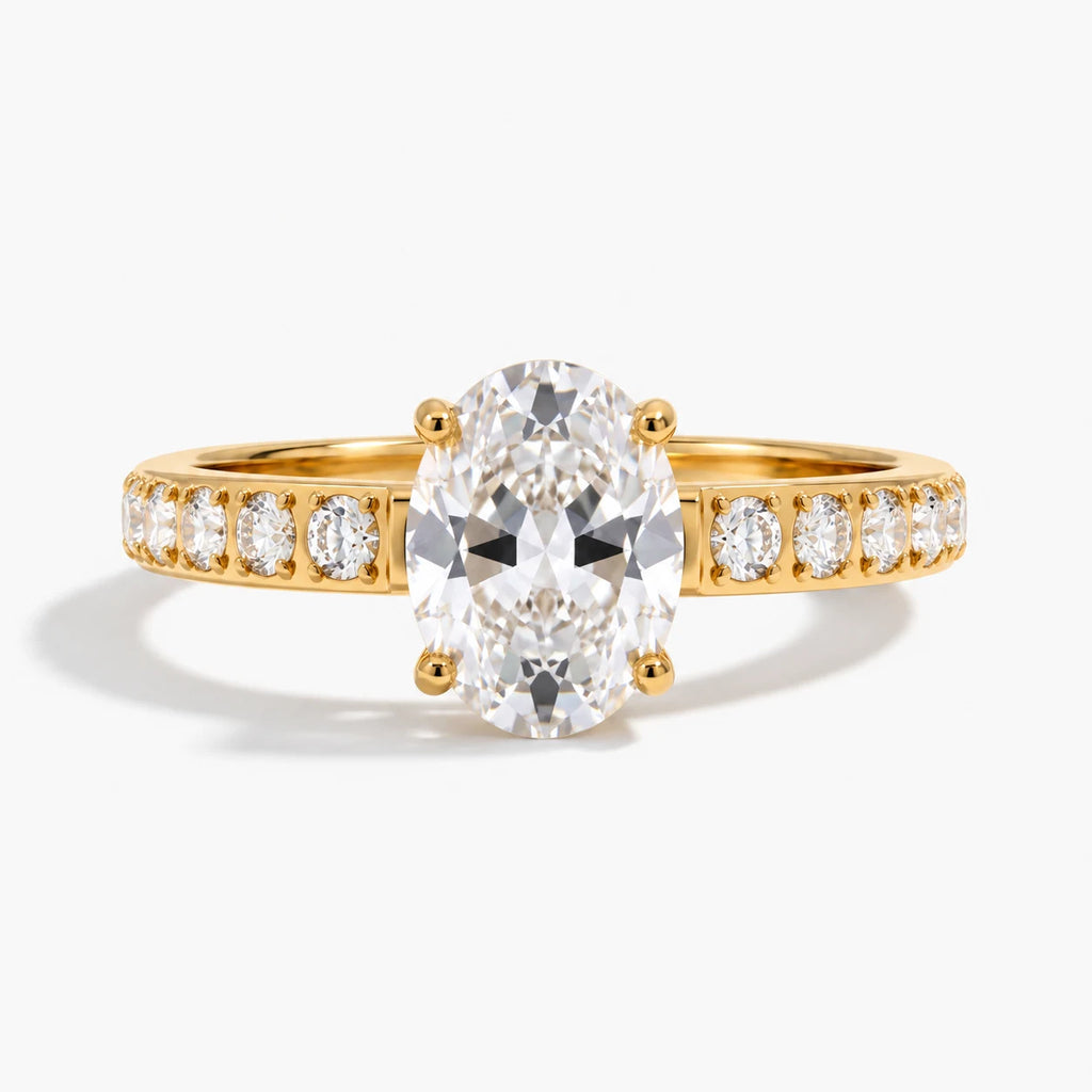 Everlight Solitaire Ring - thumbnail gold