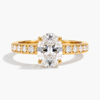 Everlight Solitaire Ring - thumbnail gold