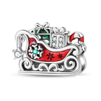 Festive Gift Sleigh Charm