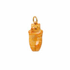 CALEO clean white thumbnail - Ginger Lucky Cat Pendant Charm - 2026-07-24