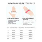 Aurelia Essential Bangle size guide from S to XXL
