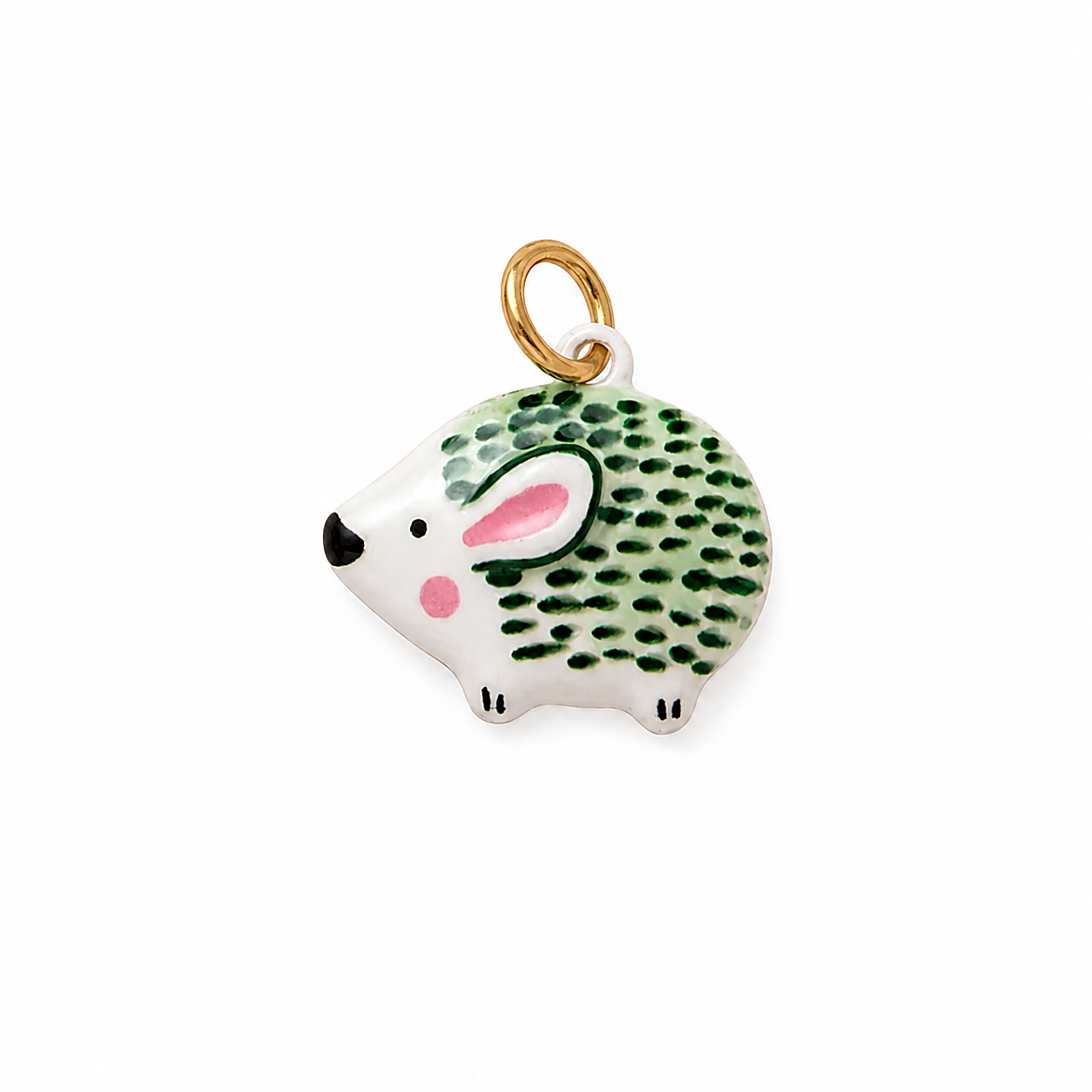 CALEO clean white thumbnail - Hedgehog Pendant Charm - 2026-07-24