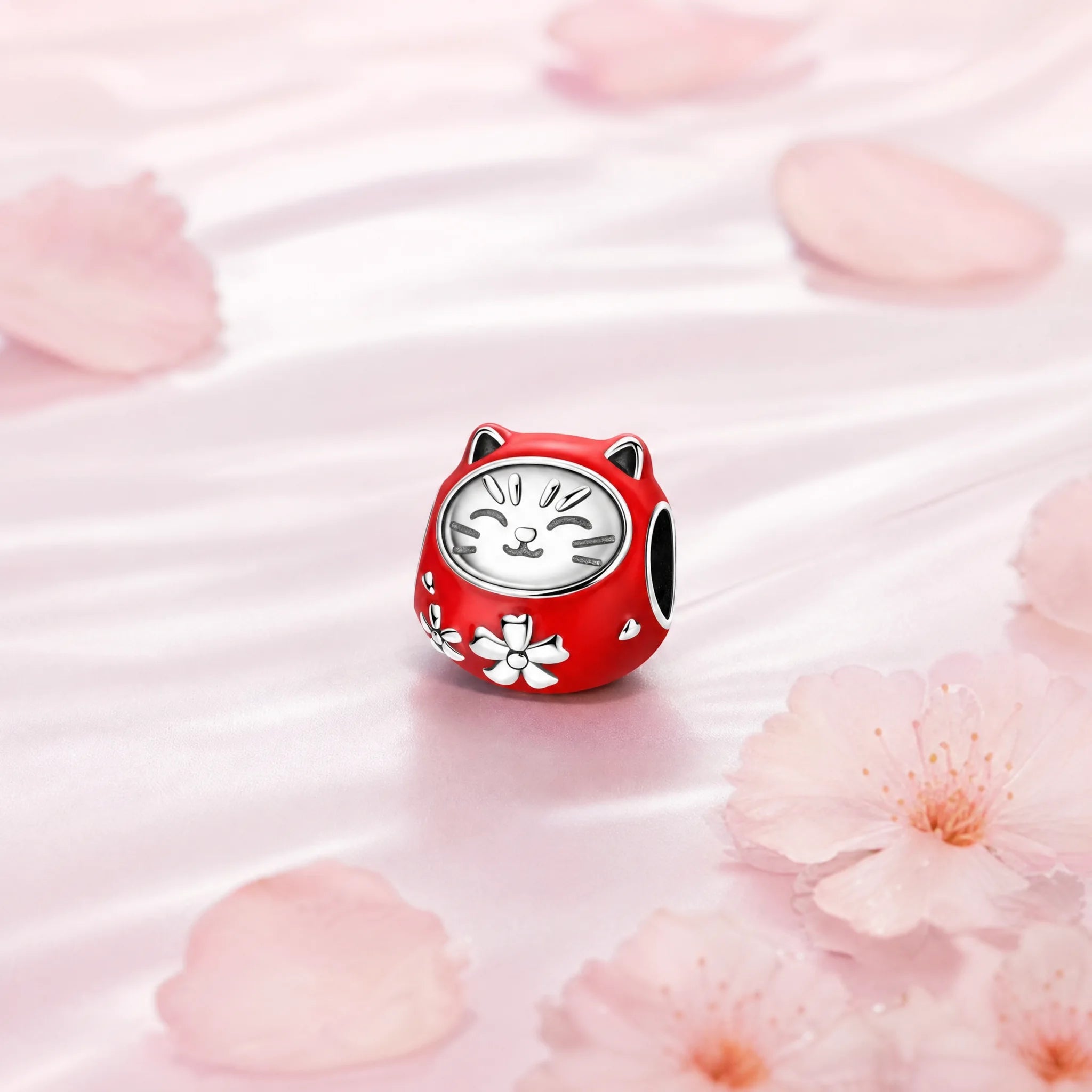 CALEO Japonism lifestyle image - Red Lucky Cat Charm - japonism-refbatch-ref07-red-lucky-cat-charm - 2026-07-27