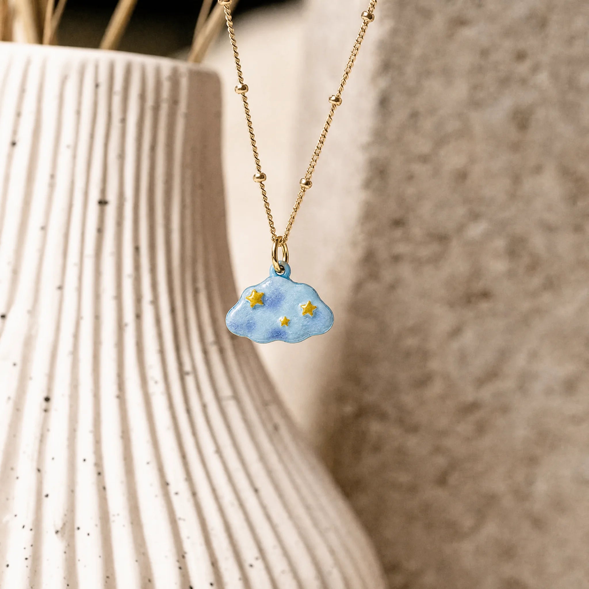 CALEO lifestyle Reference bank random - Starry Cloud Pendant Charm - lifestyle-refbank-random-20260727-r10-starry-cloud-pendant-charm