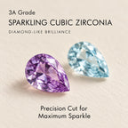 Duo Heart Birthstone Bracelet