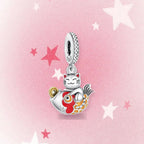 CALEO Japanese charm thumbnail - Lucky Cat Teapot Charm - pink star background - 2026-07-22