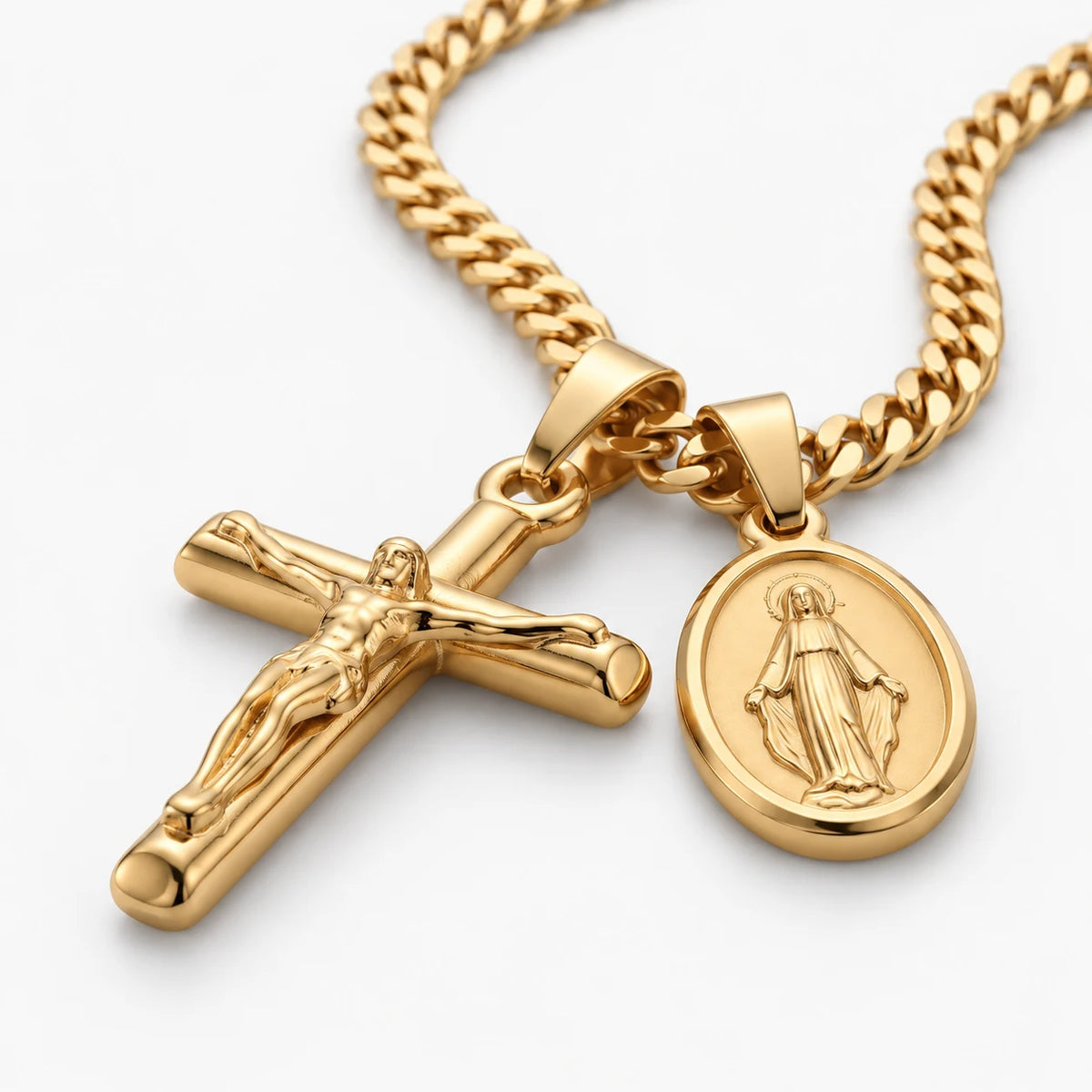Marian Grace Necklace - macro gold