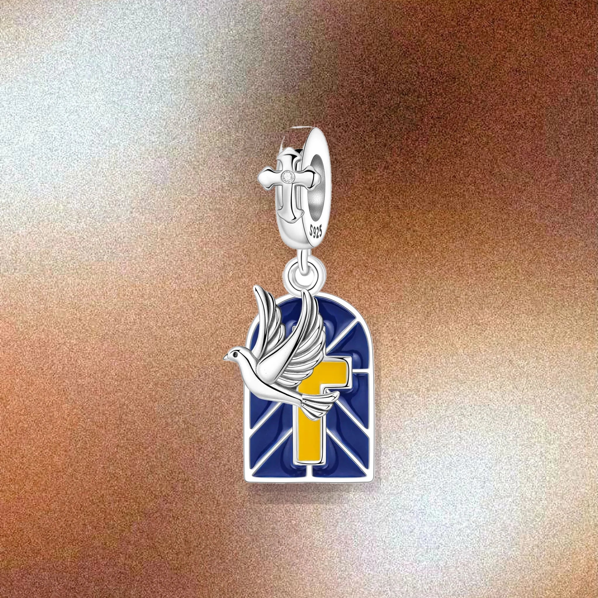 CALEO mystic background gallery image - Virgin Mary Cross Window Dangle Charm - mystic-composite-bg-ref02-virgin-mary-cross-window-dangle-charm - 2026-07-26