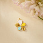 CALEO Nature & Flowers color-matched lifestyle image - Gold Pastel Flower Pendant Charm - nature-flowers-color-gold-ref10-gold-pastel-flower-pendant-charm - 2026-07-27