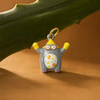 CALEO Nature & Flowers color-matched lifestyle image - Owl Pendant Charm - nature-flowers-color-gold-ref24-owl-pendant-charm - 2026-07-27