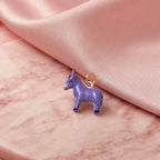 CALEO Nature & Flowers color-matched lifestyle image - Donkey Pendant Charm - nature-flowers-color-purple-ref19-donkey-pendant-charm - 2026-07-27