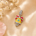 CALEO Nature & Flowers color-matched lifestyle image - Yellow Snowflake Christmas Bell Dangle Charm - nature-flowers-color-retry-ref23-yellow-snowflake-christmas-bell-dangle-charm - 2026-07-27