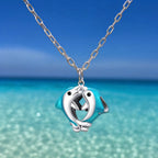 CALEO ocean lifestyle image - Dolphin Duo Ring Charm - ocean-extra-ref05-dolphin-duo-ring-charm - 2026-07-23