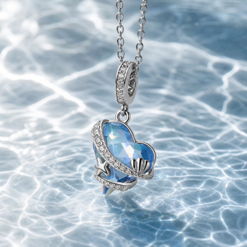 CALEO ocean lifestyle image - Blue Whale & Starfish Dangle Charm - ocean-ref02-blue-whale-starfish-dangle-charm - 2026-07-23