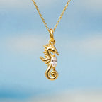CALEO ocean lifestyle image - Crystal Seahorse Pendant Charm - ocean-ref06-crystal-seahorse-pendant-charm - 2026-07-23