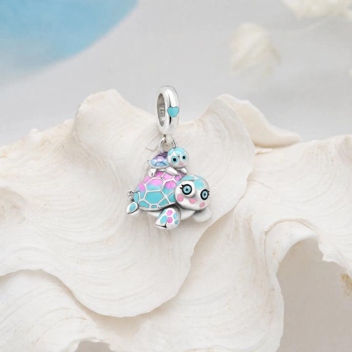 CALEO ocean lifestyle image - Mother & Baby Sea Turtle Dangle Charm - ocean-ref08-mother-baby-sea-turtle-dangle-charm - 2026-07-23
