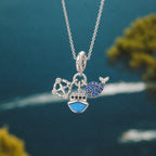 CALEO ocean lifestyle image - Nautical Ship & Whale Cluster Charm - ocean-ref13-nautical-ship-whale-cluster-charm - 2026-07-23