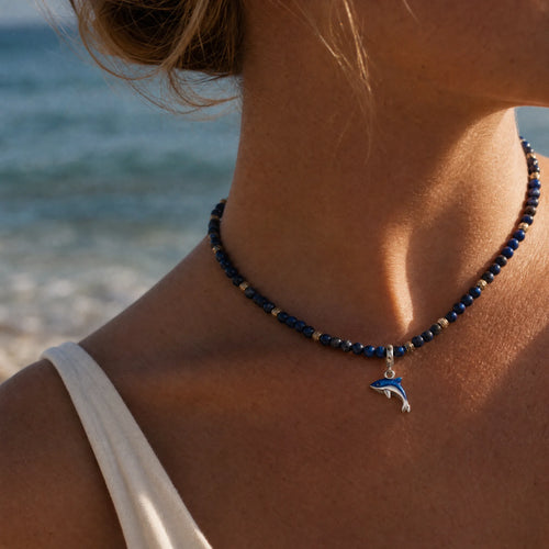 CALEO ocean lifestyle image - Blue Shark Dangle Charm - ocean-ref18-blue-shark-dangle-charm - 2026-07-23