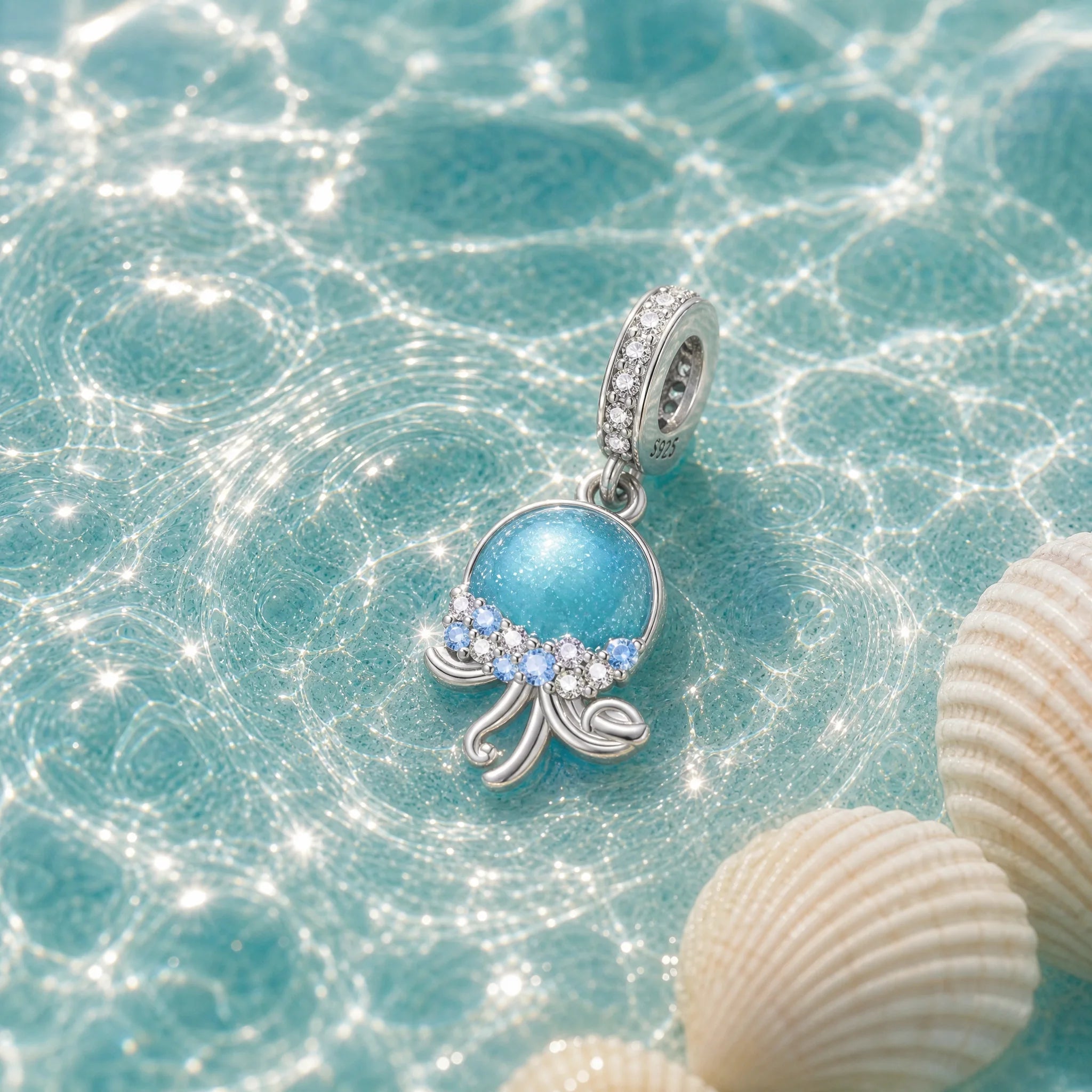 CALEO ocean lifestyle image - Glow-in-the-Dark Blue Whale Dangle Charm - ocean-ref23-glow-in-the-dark-blue-whale-dangle-charm - 2026-07-23