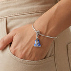Our Lady Crown Flower Charm lifestyle jewelry photo