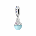 Glow-in-the-Dark Mermaid Pearl Dangle Charm
